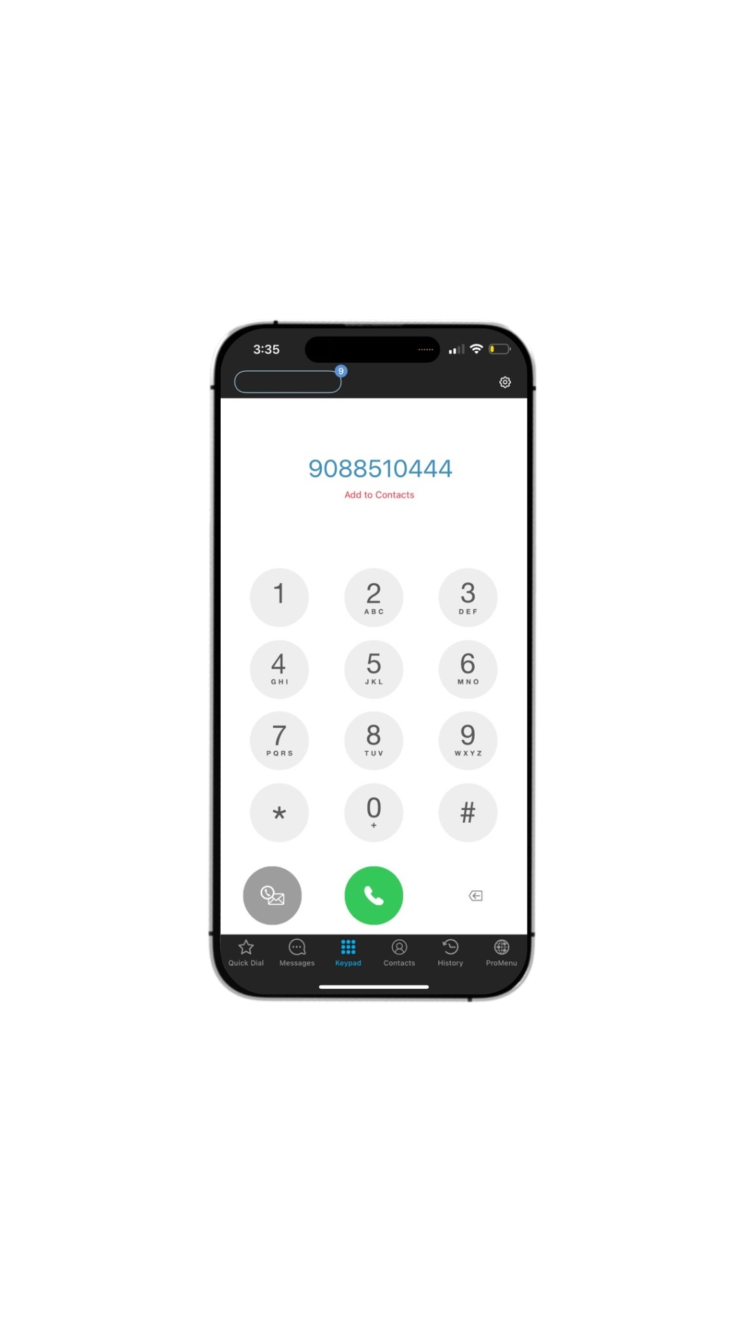 TeleCloud Mobile Pro Calling